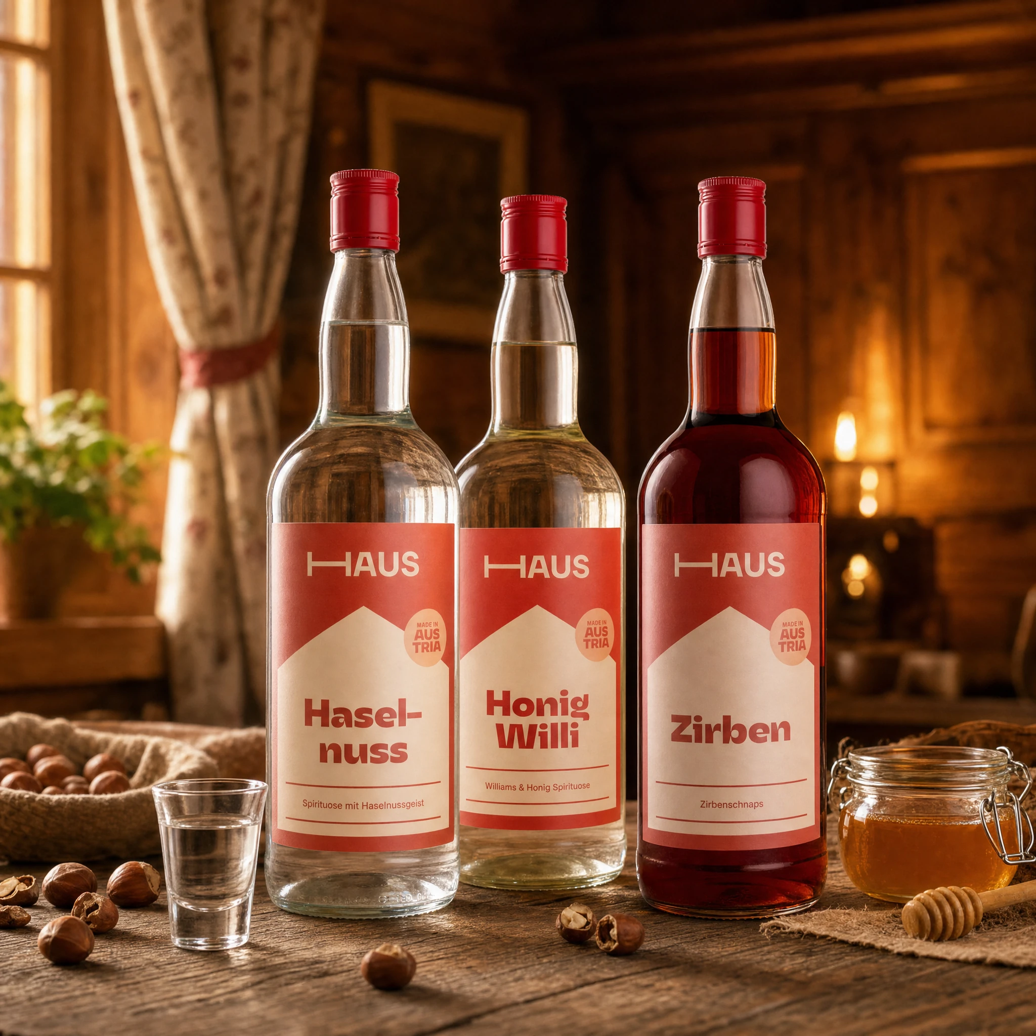 HAUS Feierabend 3er – Schnaps-Set für den Abend