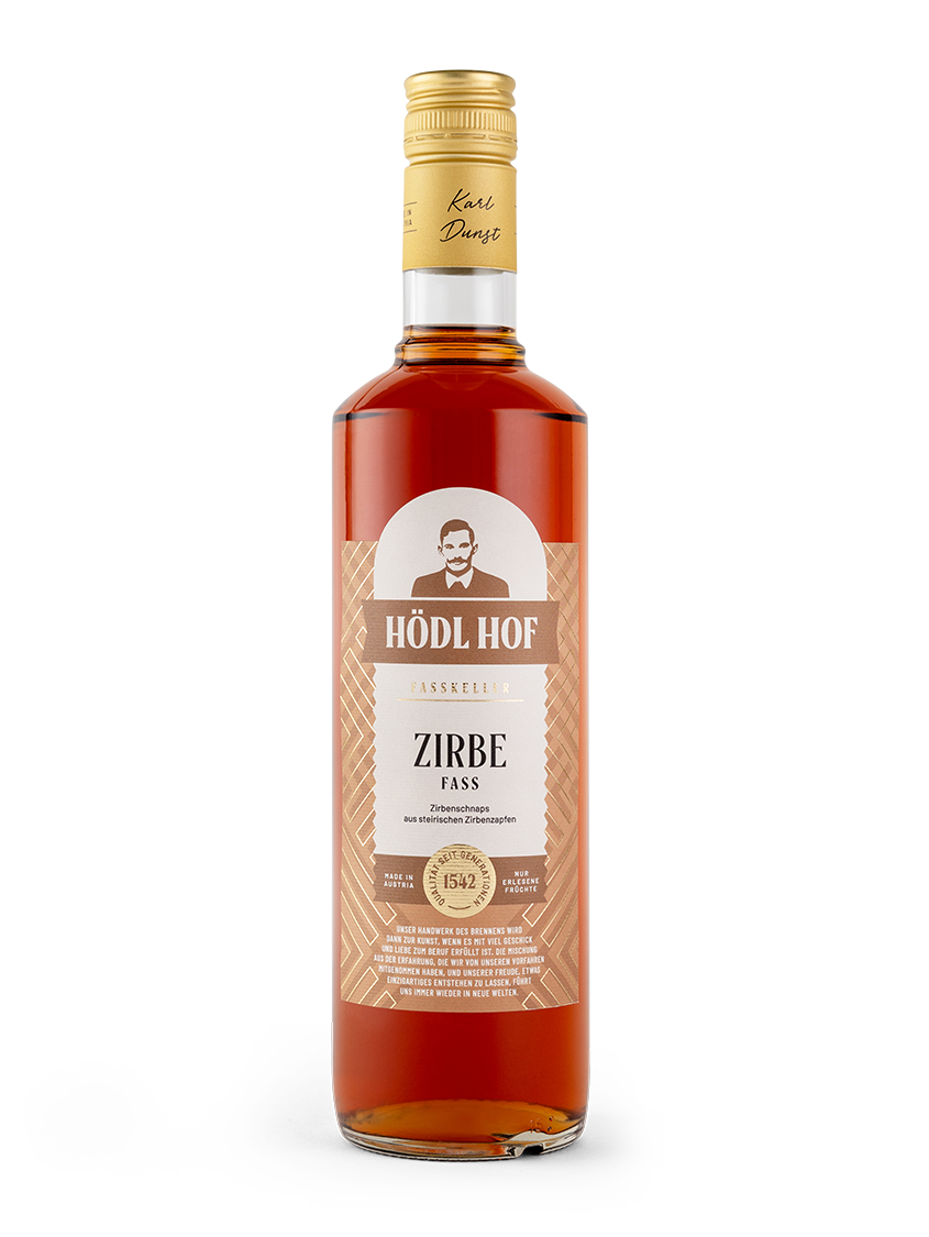 Hödl Hof Zirbenschnaps Fassgelagert | 38% Vol. | 0,7l