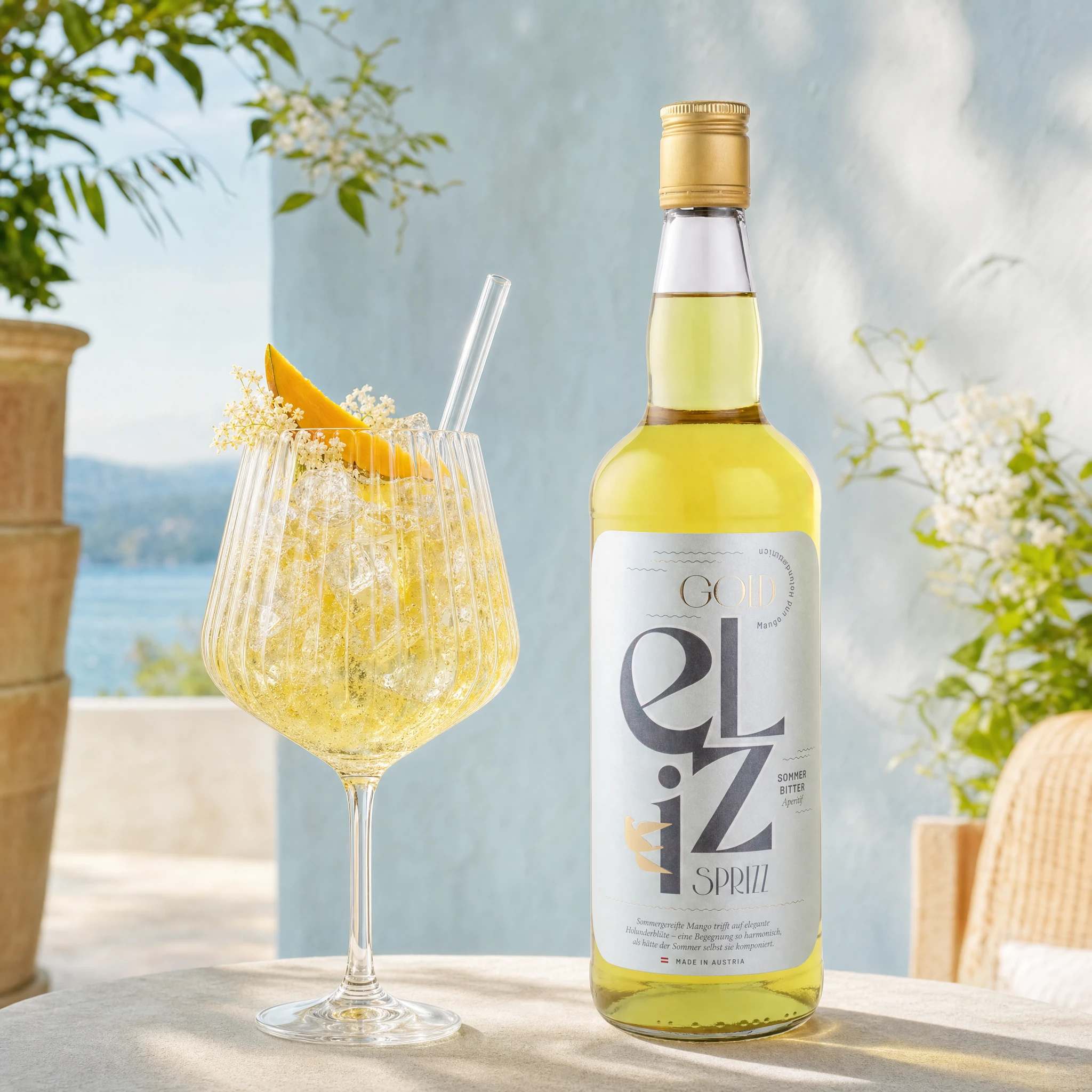 Eliz Sprizz Mango-Holünderblüte Aperitif | 0,7l | 16% Vol.