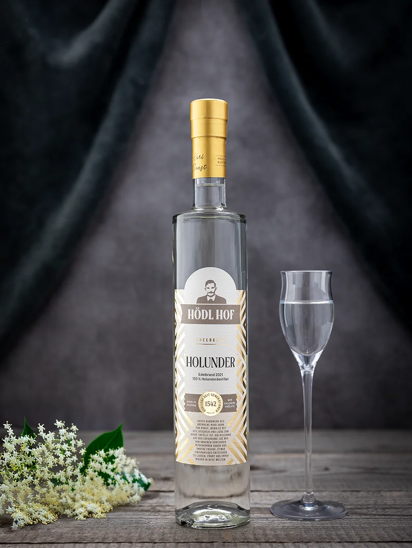 Hödl Hof Holunder Edelbrand Jahrgang 2021 | 40% Vol. | 0,5l