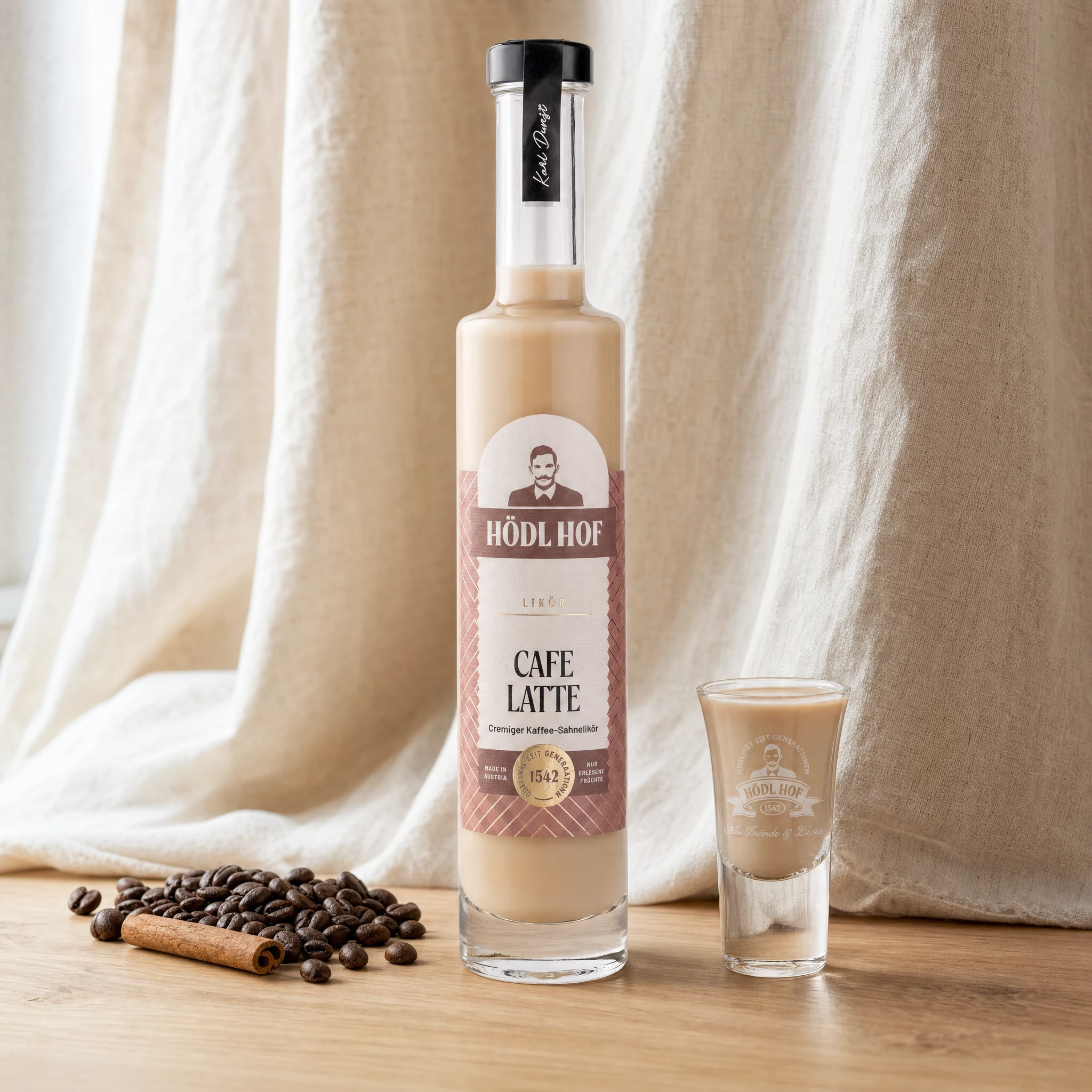 Hödl Hof Cafe Latte Cremelikör | 16% Vol. | 0,2 l