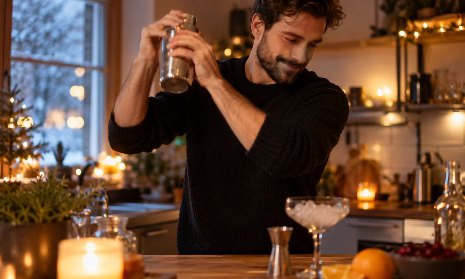 Einfache Wintercocktails