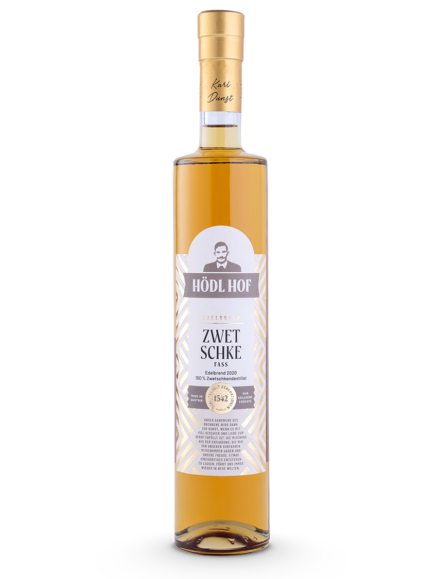 Hödl Hof Zwetschke Edelbrand Holzfass 2020 | 42% Vol. | 0,5l