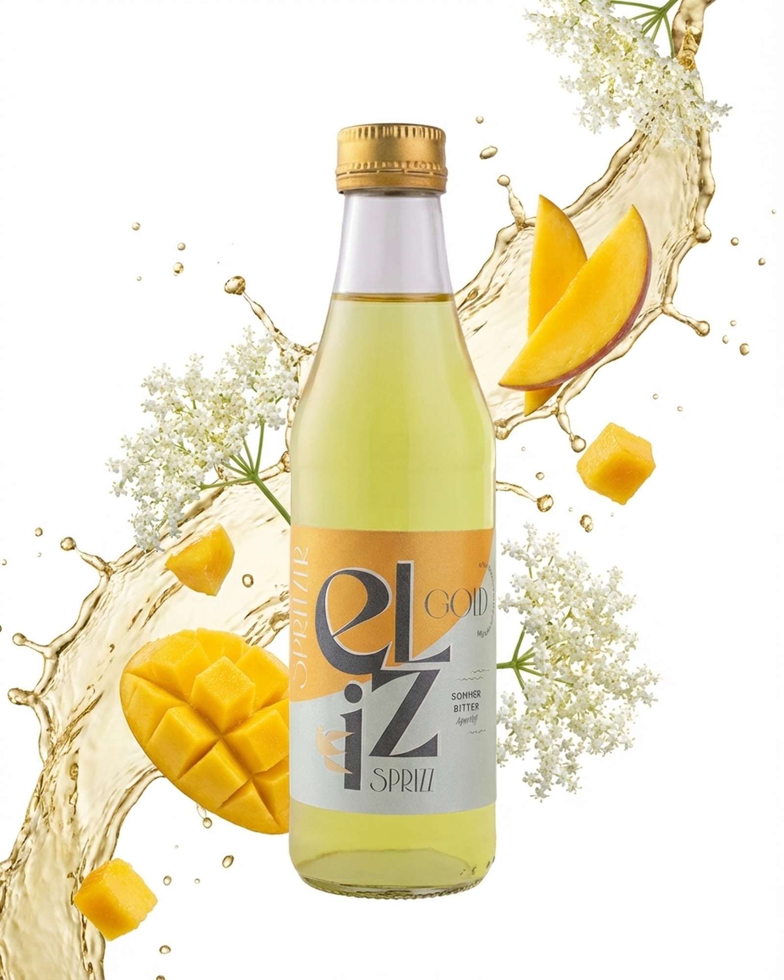 Eliz Sprizz Mango-Holunderblüte Spritzer 250ml trinkfertig