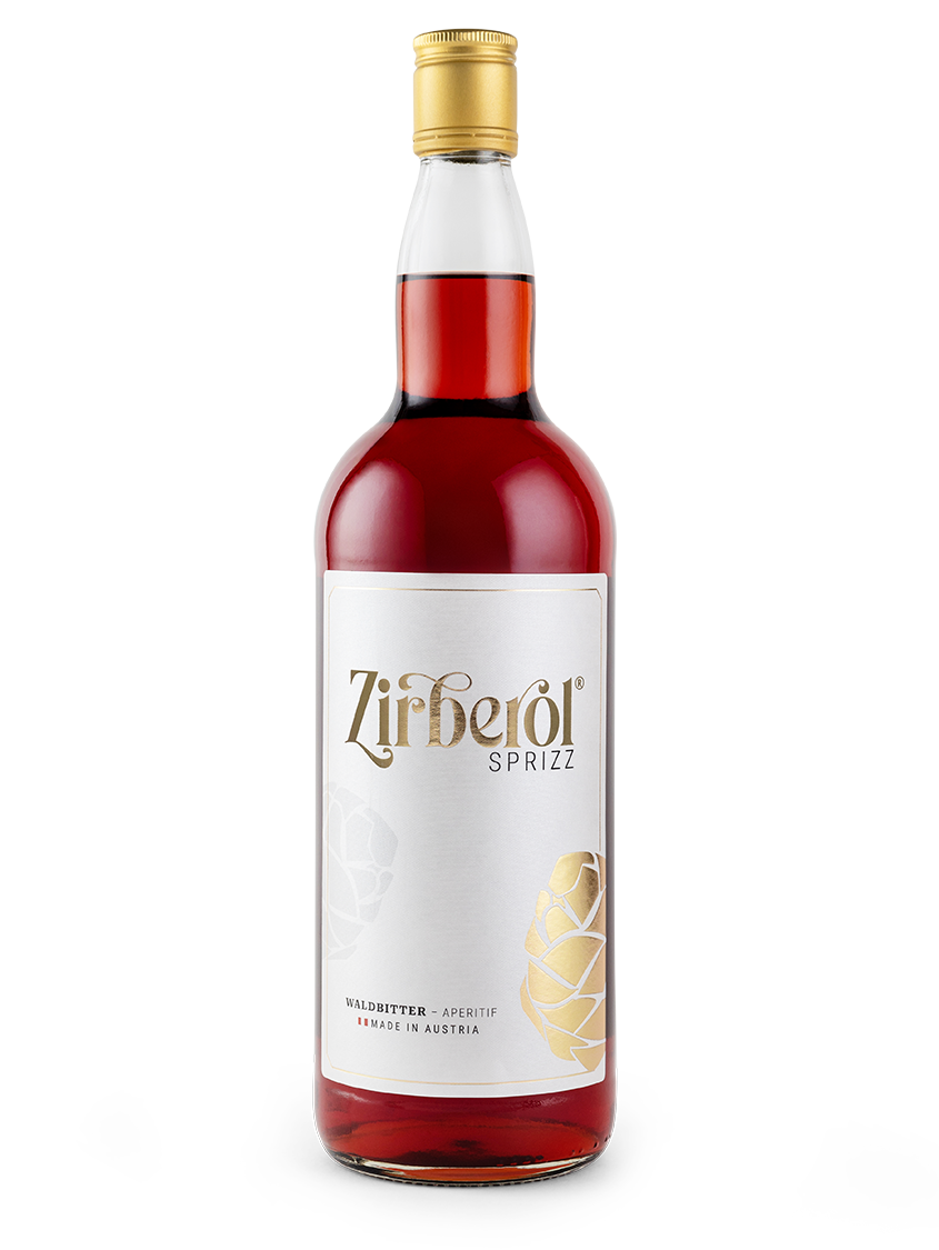 Zirberol Sprizz | Zirben Aperitif Waldbitter | 16% Vol. | 1,0l 