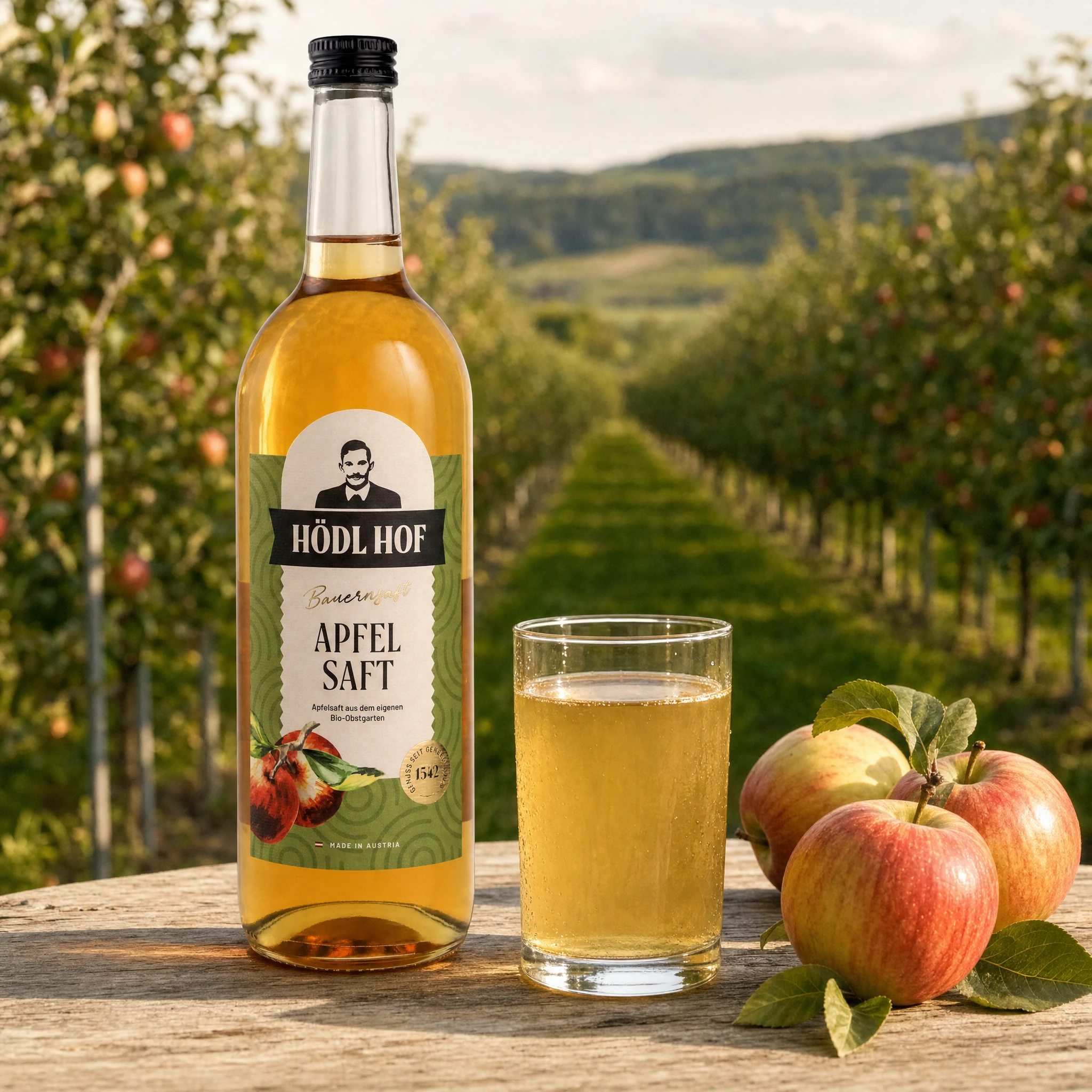 Hödl Hof Bauernsaft Apfel | 1,0l