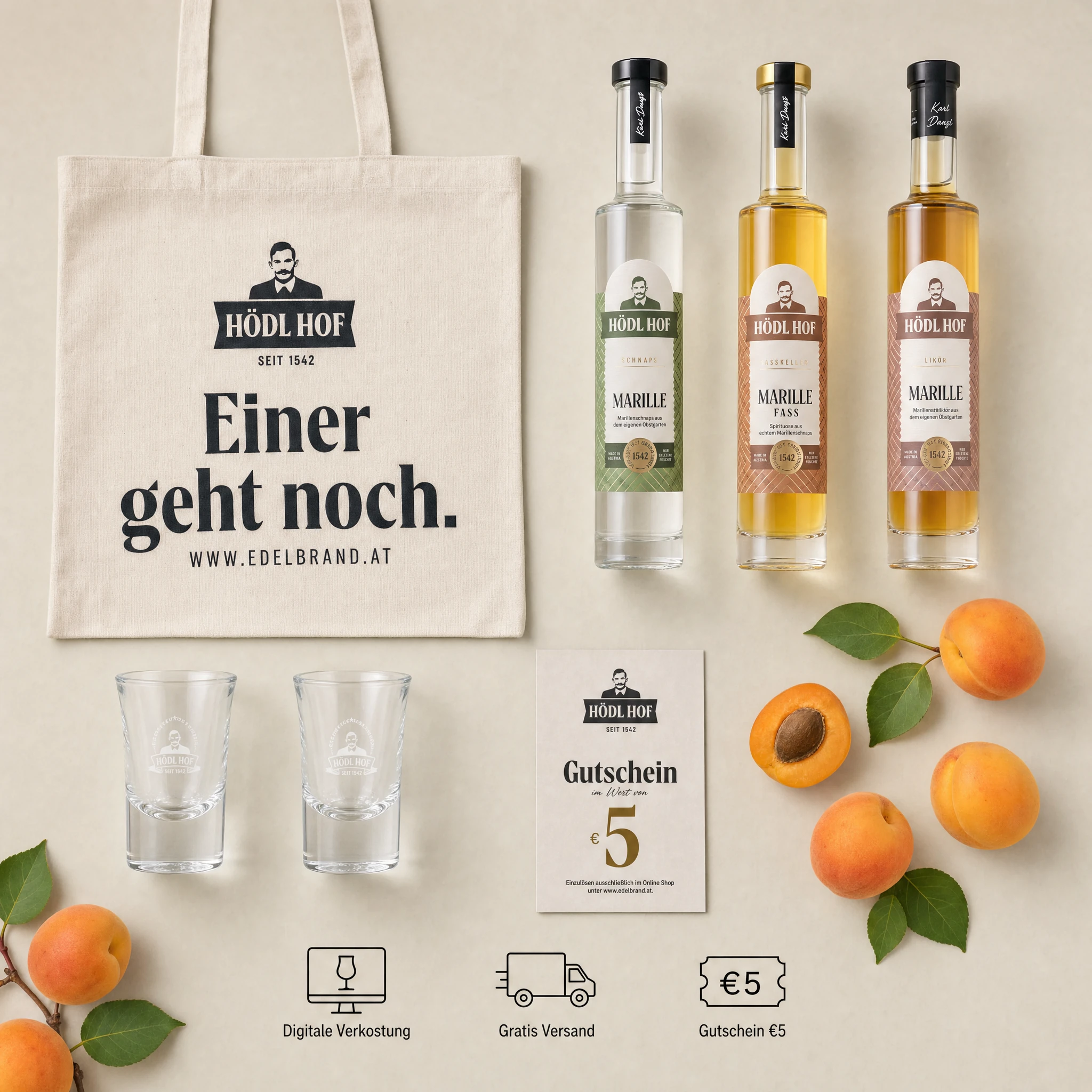 Marille Entdecker Vorteilsset vom Hödl Hof