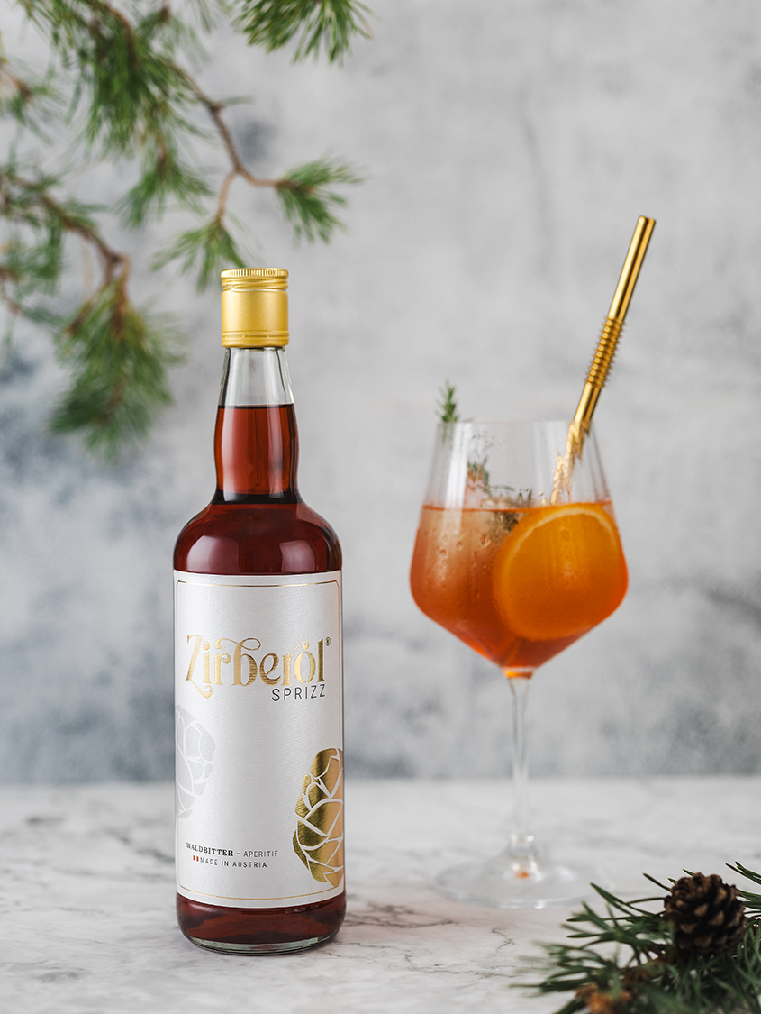 Zirberol Sprizz 0,7 Liter vom Hödl Hof