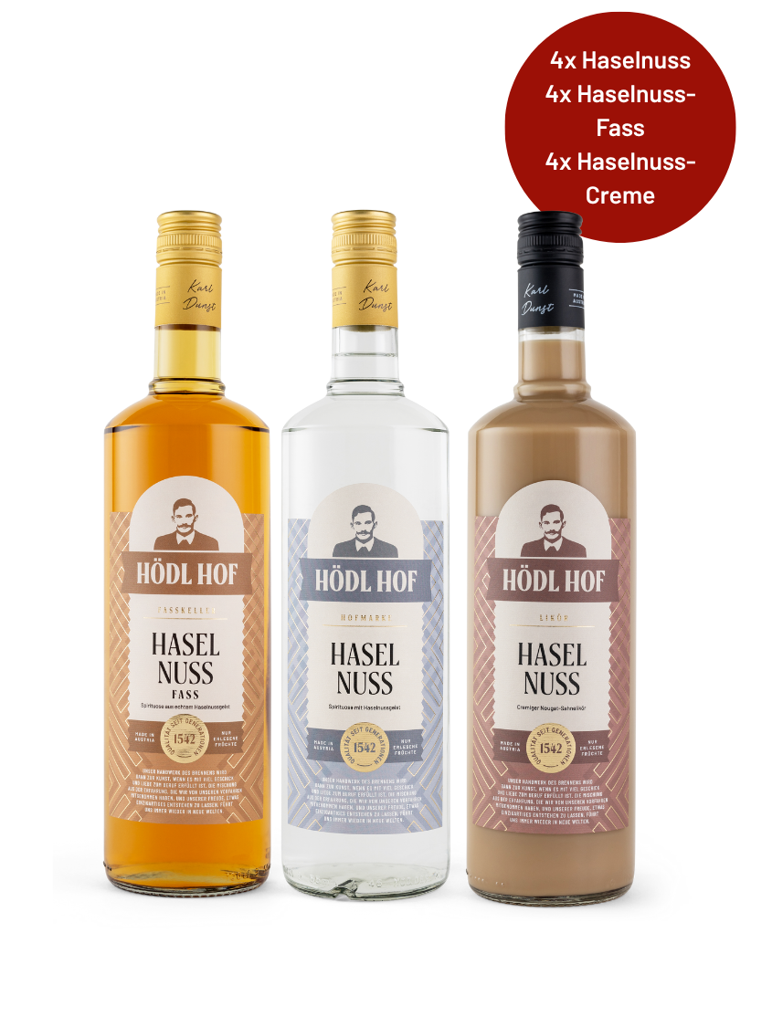 Haselnuss-Mega Deal 4x Haselnuss, 4x Haselnuss Fass, 4x Haselnuss-Crème Haselnuss-Mega Deal 4x Haselnuss, 4x Haselnuss Fass, 4x Haselnuss-Crème