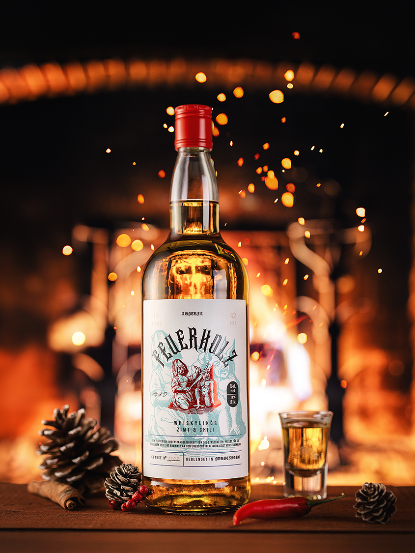 Feuerholz Whiskylikör 1,0 Liter