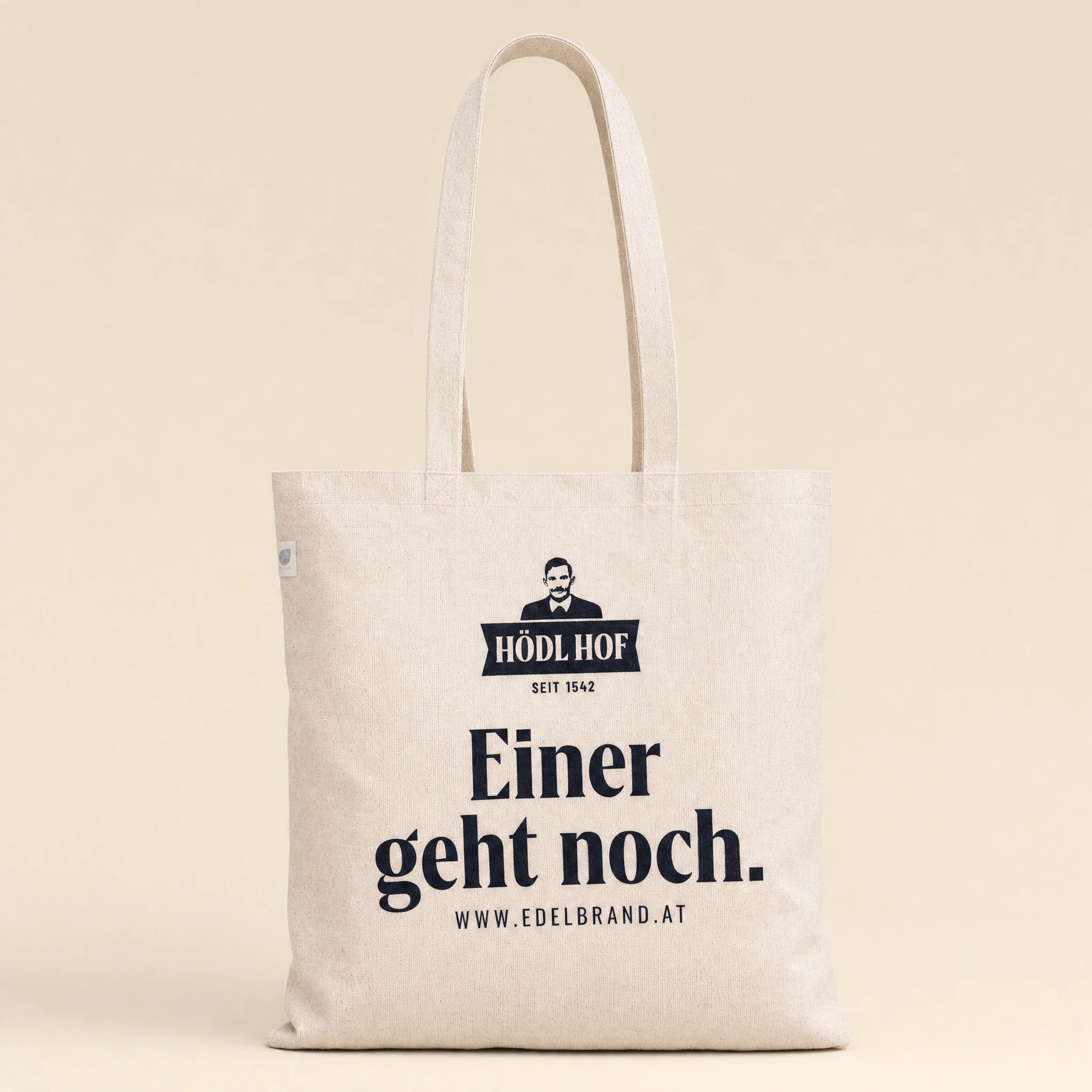 Hödl Hof Stofftasche - Einer geht noch!