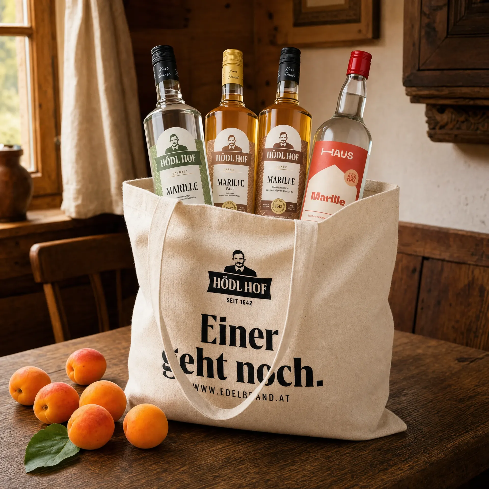 Marille Premium Vorteilsset mit Stofftasche
